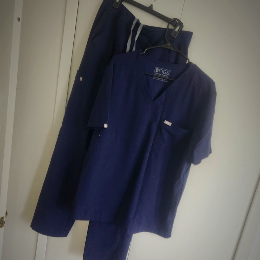 Figs Scrub Set XL Navy